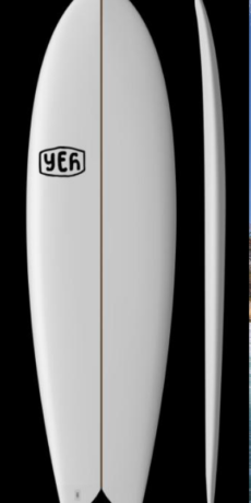Yeh Surf - Twin fin 5’0 Model Retro